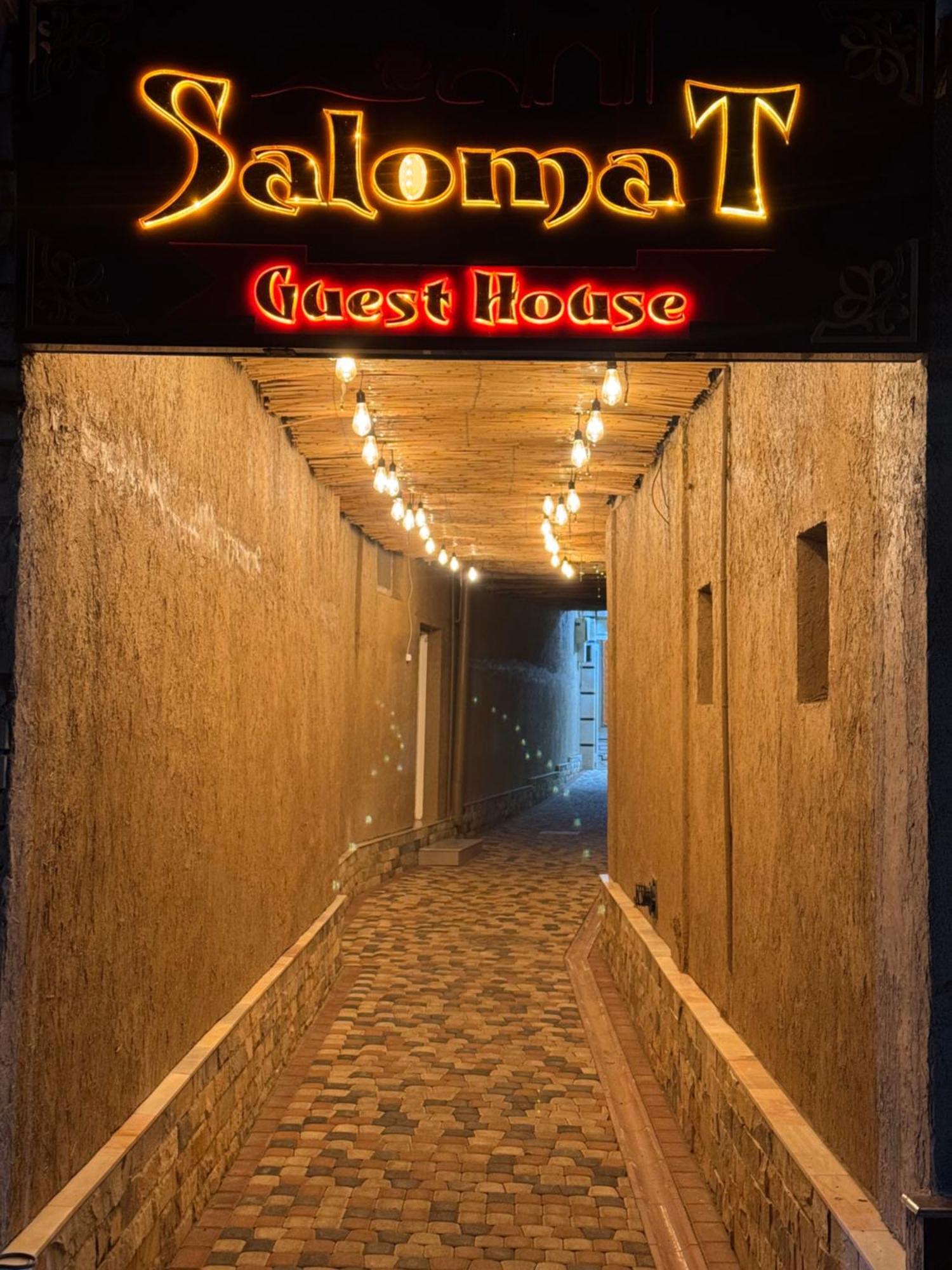 Salomat Guest House Semerkant Dış mekan fotoğraf